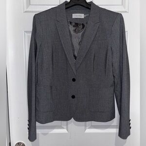 Women's pinstripe Calvin Klein 
Blazer Sz 16